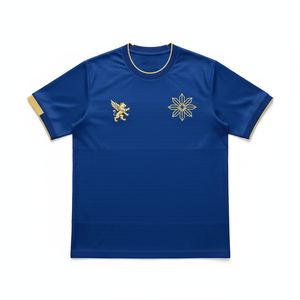 ชุดเสื้อฟุตบอลแบบปรับแต่งได้ ชื่อทีมสั่งทำได้ แห้งเร็ว 100% โพลีเอสเตอร์ ผ้าตาข่ายต้านเชื้อแบคทีเรีย คอกลม แขนสั้น สำหรับทุกเพศ - Product Image 5