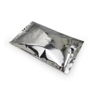 Stand up Pouch Laminated BOPP AL PE Food Grade Antistatic Zipper Top Heat Seal Silver SYSTECH Brand <b>Packaging</b> <b>Bag</b> - Product Image 3