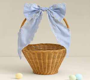 Cesta de almacenamiento con diseño de conejo de Vietnam, hecha a mano y ecológica, una pieza decorativa encantadora para habitaciones infantiles, se ofrece al por mayor. - Product Image 4