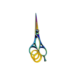Stainless Steel Salon Customized Hairdresser 2026 Top Design Customized Barber Haircut <b>Left</b> <b>Handed</b> Hair <b>Scissors</b> Set - Product Image 3