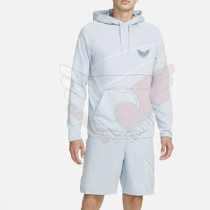 Sweat à capuche d'extérieur pour hommes, léger, manches complètes, personnalisé, vêtements décontractés, pull à capuche brodé pour hommes fabriqué au Pakistan pour l'hiver - Product Image 2