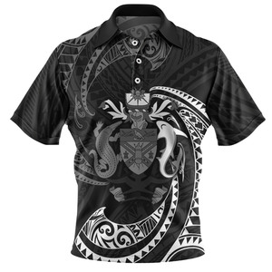 Camiseta Polo Tribal Polinesia Personalizada para Hombre, Impresión por Sublimación, Gráfico del 50 Aniversario de Papúa Nueva Guinea (PNG), Camisetas Polo de Golf - Product Image 3