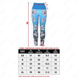 Leggings de yoga taille haute respirant Spandex/PolyesQuick Dry Crossover taille légère sans couture taille élastique Leggings de yoga - Product Image 6