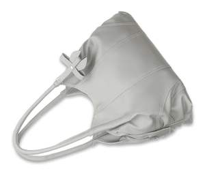 Sac Hobo en Cuir Gris Doux avec Deux Bretelles, Grand Sac à Main Souple pour Femme, Sac Fourre-tout Multi-Poches, Sac à Bandoulière Zippé pour le Travail - Product Image 4