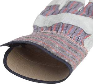 High Quality Leather Made Working Safety <b>Gloves</b> Best Selling Safety <b>Gloves</b> for Hand Protection - Product Image 3