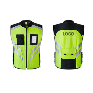 Gilet de sécurité haute visibilité, vêtements de travail réfléchissants, veste de sécurité pour la construction, la sécurité routière, pour hommes, travail en extérieur - Product Image 5