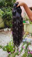 Cheveux indiens bruts non traités, 100% naturels, cuticules entièrement alignées, provenant d'un seul donneur, longue durée, luxe, brillance durable, tissage de cheveux
