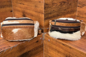 Riñonera de piel de vaca para exteriores personalizada nueva moda al por mayor riñoneras de piel auténtica riñoneras para viajes senderismo ciclismo correr - Product Image 5