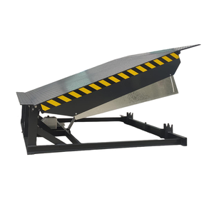 Môi Hình Dạng Sân Đoạn Đường 8 T /10T Công Suất Thủy Lực 8 Tấn Kho <span class=keywords><strong>Dock</strong></span> Leveler Cạnh <span class=keywords><strong>Dock</strong></span> Leveller Cho Xe Tải - Product Image 1