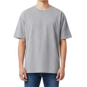 เสื้อยืดโอเวอร์ไซส์แขนสั้น ผ้าคอตตอนผสม คอกลม ไหล่ตก  เสื้อยืดเปล่า รับสกรีนโลโก้ ผลิตตามแบบ OEM - Product Image 3