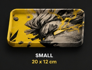 ถาดวางกาแฟแบบพับได้ ทำจากไม้อัดเอ็มดีเอฟ เป็นมิตรกับสิ่งแวดล้อม สีธรรมชาติ ผิวขัดเงา ดีไซน์ทันสมัย ใช้จัดระเบียบของตกแต่ง - Product Image 1