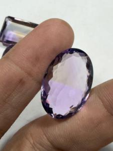 Ametrine véritable de qualité supérieure, facettée, pour la création de colliers, au meilleur prix auprès d'un fournisseur indien. - Product Image 3