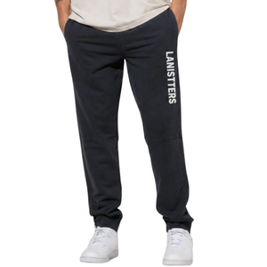 Customized Men Vertical Print Fleece <b>Trousers</b> Drawstring Waist Relaxed Fit <b>Cuffed</b> Streetwear Pants OEM Clothing Factory Supplier - Product Image 3