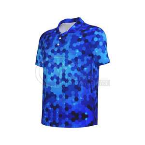 Camiseta Polo Sublimada para Hombre, Uso en Exteriores, Nuevo Estilo 2026, Corte Ajustado para Adultos - Product Image 3