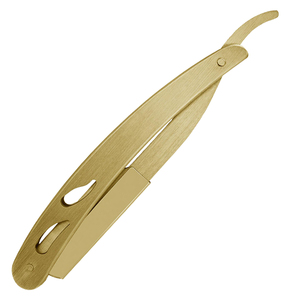 Rasoir pliant en acier inoxydable pour hommes, outils professionnels d'épilation et de coiffure, rasoirs droits de barbier pour hommes - Product Image 1