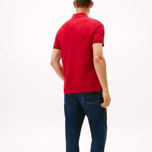 เสื้อกอล์ฟผู้ชายสั่งทำโลโก้ขายส่ง ผ้าฝ้าย 100% ไซส์ใหญ่ พิมพ์ลายซิลค์สกรีน ผ้าถัก แห้งเร็ว เสื้อเปล่าสำหรับสกรีน - Product Image 4