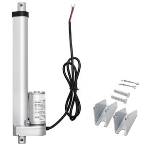 Attuatore Lineare ad Alta Velocità da 8 Pollici 0.6'/s, 225 libbre/1000N, Protezione IP54, Staffa di Montaggio, Cilindro Attuatore Lineare 12V - Product Image 1
