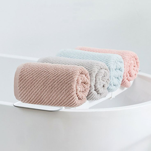 Toallas de Algodón Premium TEXSTYLE, Calidad de Hotel, Diseños a Rayas y Lisos - Product Image 6