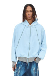 เสื้อฮู้ดซิปพรีเมียมคุณภาพสูงรุ่นใหม่ปี 2026 ผ้าฝ้ายฟลีซ แห้งเร็ว แฟชั่นทันสมัย ซับในอย่างดี - Product Image 2