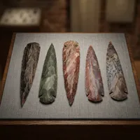 Pointes de flèche en agate indienne de 6 pouces, pointes de flèche de chasse en jaspe tricotées à la main, vente en gros