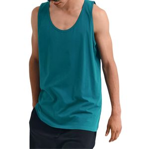 Camiseta sin mangas de compresión transpirable para hombre, personalizada al por mayor de fábrica, sin costuras, para correr - Product Image 2