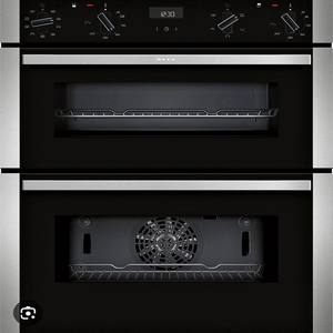 Horno Eléctrico Doble de Acero Inoxidable N-E-F-F J1ACE2HN0B con Pantalla Electrónica HW182082 - Product Image 1