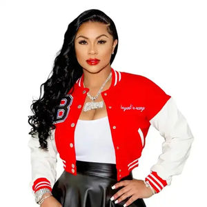 Chaquetas de Moda de Cuero de Alta Calidad para Mujer, Transpirables, Nuevo Diseño de Invierno, Venta al por Mayor Personalizada para Mujer - Product Image 1