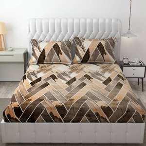 Nouveauté : Parures de draps de qualité supérieure taille Queen, design populaire, ensemble de literie 100% coton, fournisseur indien - Product Image 4