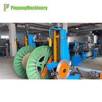 Mesin Ekstruder Kawat Lini Produksi Selubung Isolasi PVC PE untuk Pembuatan Kabel