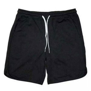 Pantalones de chándal de rizo de algodón para hombre, pantalones cortos lisos impermeables con estampado personalizado para gimnasio, bolsillos OEM antilogotipo para correr informales - Product Image 5