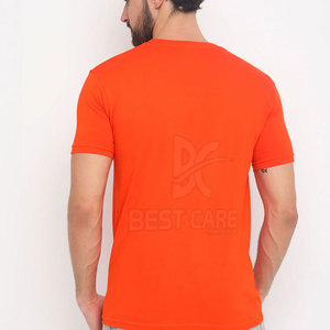 T-shirt pour homme 2026, nouveau style, logo personnalisé imprimé, 100% coton, coupe ample légère, tissu doux, fabriqué au Pakistan - Product Image 3