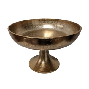 Decorative Champagne Wine <b>Cooler</b> Ice Bowl Pedestal Style Luxury Fruits Bowls <b>Table</b> Decoration Centerpiece Items Handmade - Product Image 1