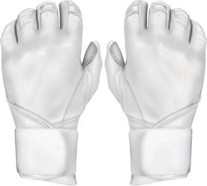 Guantes de Béisbol de Cuero Duraderos, Grado Profesional, Antideslizantes, con Correa Ajustable para la Muñeca, Cómodos para Entrenamiento de Verano - Product Image 4