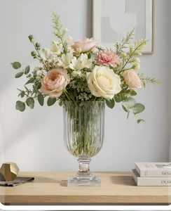 แจกันคริสตัลลายเพชร ดีไซน์ร่วมสมัย สำหรับตกแต่งงานแต่งงาน - Product Image 6