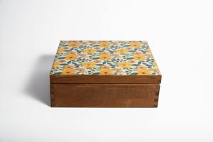 Caja Organizadora de Madera con Forro de Terciopelo, Caja de Joyería con Diseño Impreso, Caja de Almacenamiento de Madera para Accesorios, Venta al por Mayor de Accesorios - Product Image 5