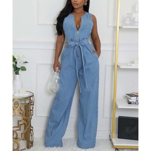 Mono Holgado para Mujer, Estilo Casual, Suave y Cómodo para Uso Diario, Vacaciones, Playa, Verano, Alta Elasticidad, Poliéster/Algodón - Product Image 2