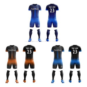 เสื้อฟุตบอลผู้ใหญ่ ลายทางสีสันสดใส ชุดฟุตบอลสำหรับผู้ชาย - Product Image 3
