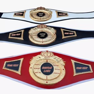 RTS 2026 Custom Made 2cm <b>Dummy</b> Championship Belt Heavy Duty PU Breathable Adjustable Eco-Friendly Jiu-Jitsu Martial Training - Product Image 1