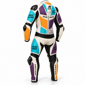 Maßgefertigter Marken-Wasserdichter Leder-Motorradanzug Hochbelastbarer CE-Zertifizierter Protektor Professioneller Motorradanzug BMS-0036 - Product Image 4