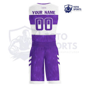 High Supplier Professional Breathable Lightweight New Arrival Comfortable Indoor and Outdoor Sports Wear Basketball Uniform - Product Image 2