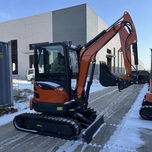 Compact Used Yellow Digger with 360 Degree Rotation and Precision Pilot Controls for Residential Utility Maintenance - Product Image 1