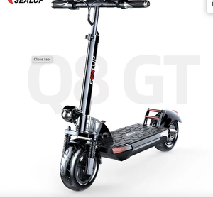 มอเตอร์ไซค์ออฟโรด BEST Q8 GT 10 นิ้ว 48V 500W ระบบกันสะเทือนคู่ ระยะทางไกล 40 กม. ความเร็ว 40-60 กม./ชม. - Product Image 3