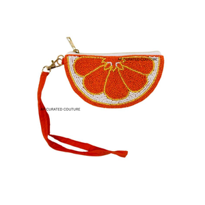 Beaded Coin <b>Purse</b> La Dolce Vita Pattern Zipper Closure Mini <b>Cute</b> Handmade Beaded Pouch Unisex Fashion Accessory customized - Product Image 5
