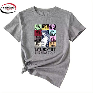 2024 Terzo Sports Customizable Unisex T-Shirt High Quality 100% Cotton Low MOQ Short Sleeve 260 Grams Weight Printable <b>Logo</b> - Product Image 3