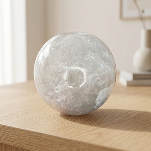 Natural Clear Quartz <b>Crystal</b> Ball <b>Sphere</b> Polished Gemstone Healing Stone Home Decor Meditation Feng Shui Wholesale Supplier - Product Image 3