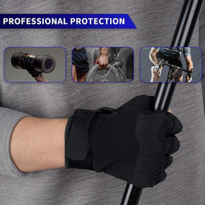 Fingerless Gloves <b>for</b> Shooting Half <b>Finger</b> Hunting Hiking Cycling Nylon Fitness Bicycle <b>Finger</b> Less <b>Light</b> Weight Gloves - Product Image 5