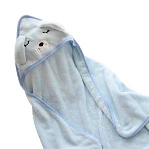 Direct Factory Organic Bamboo Baby Bamboo <b>Towel</b> With Hood Soft Breathable Absorbent Bath <b>Wrap</b> Private Label Manufacturer - Product Image 5