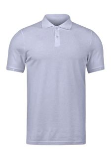 เสื้อโปโลผู้ชายผ้าฝ้ายแขนสั้นทรงปกติ คุณภาพดี รับผลิตตามแบบ OEM พร้อมสกรีนโลโก้และปรับขนาดได้ - Product Image 3