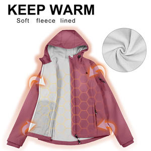 Chaqueta Softshell para Mujer, Material de Poliéster, Color Sólido, Resistente al Viento, Diseño Personalizable con Logotipo - Product Image 3