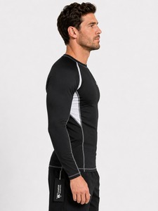 Meilleures ventes – Vente directe usine – Rashguard MMA homme à manches longues, antibactérien, respirant, séchage rapide, écologique, pour le fitness - Product Image 6